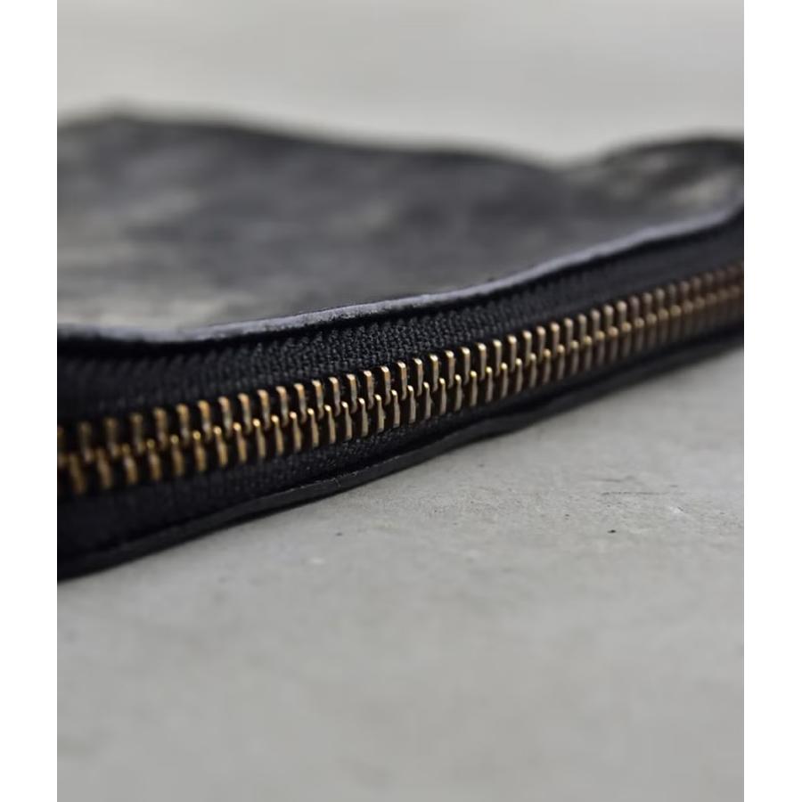 【取り寄せ】【ancre｜アンカー】フェイバーポーチミディアム Faber POUCH MEDIUM Mサイズ レザー 牛革 ブラック マスタード オレンジ グリーン【ancfa240902】 |  | 07