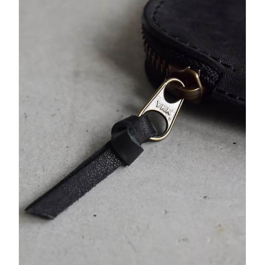 【取り寄せ】【ancre｜アンカー】フェイバーポーチミディアム Faber POUCH MEDIUM Mサイズ レザー 牛革 ブラック マスタード オレンジ グリーン【ancfa240902】 |  | 08