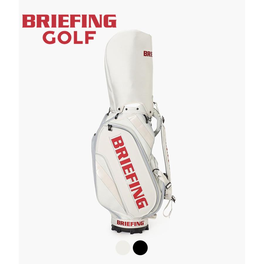【取り寄せ】【BRIEFING GOLF｜ブリーフィングゴルフ】シーアールスリー CR-3 #04 シルバー ブラック ナイロン ゴルフ キャディバッグ【BRG253D02】 | 
