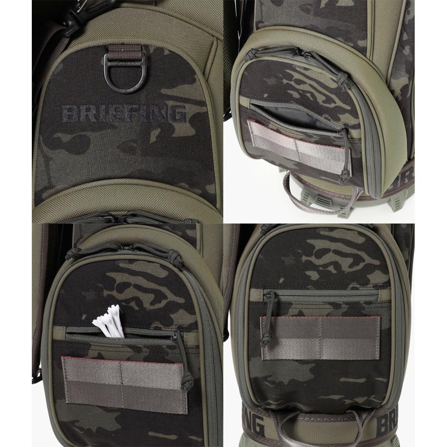 【BRIEFING GOLF｜ブリーフィングゴルフ】シーアールファイブナンバーゼロフォーカモコンビ CR-5 #04 CAMO COMBI ゴルフ キャディバッグ【BRG261D11】 |  | 10