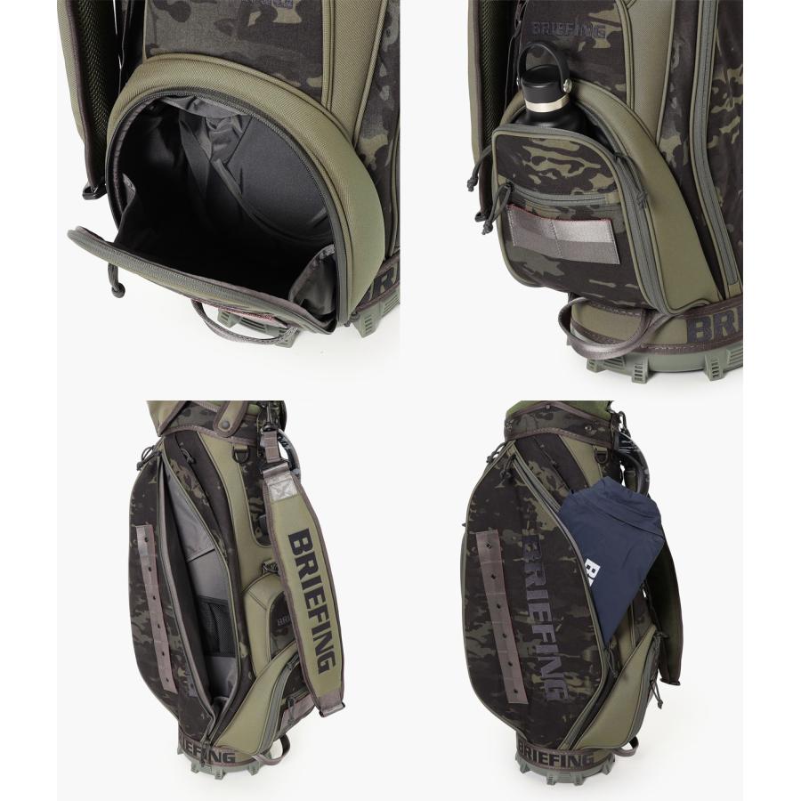 【BRIEFING GOLF｜ブリーフィングゴルフ】シーアールファイブナンバーゼロフォーカモコンビ CR-5 #04 CAMO COMBI ゴルフ キャディバッグ【BRG261D11】 |  | 11