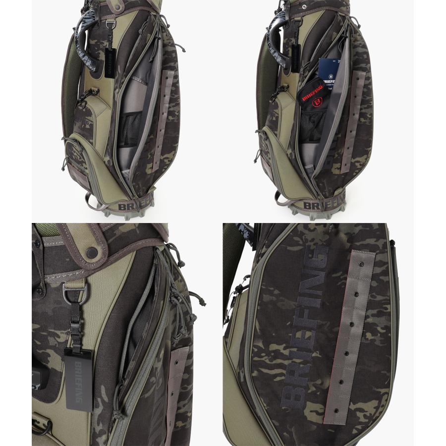【BRIEFING GOLF｜ブリーフィングゴルフ】シーアールファイブナンバーゼロフォーカモコンビ CR-5 #04 CAMO COMBI ゴルフ キャディバッグ【BRG261D11】 |  | 08