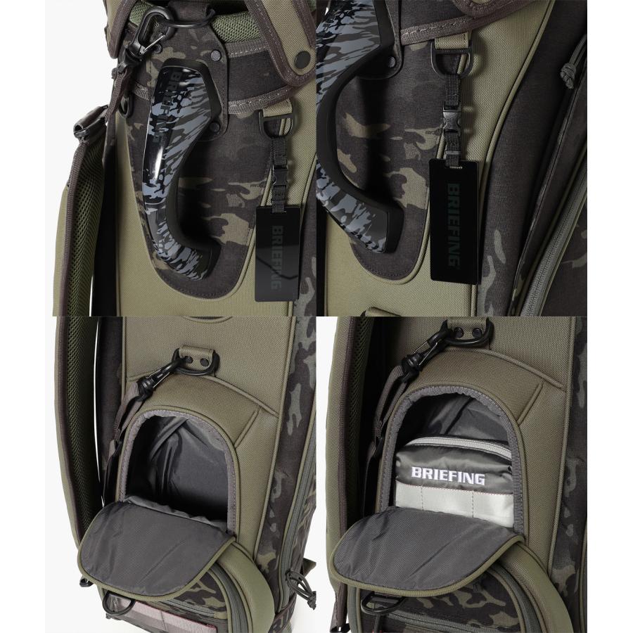 【BRIEFING GOLF｜ブリーフィングゴルフ】シーアールファイブナンバーゼロフォーカモコンビ CR-5 #04 CAMO COMBI ゴルフ キャディバッグ【BRG261D11】 |  | 09