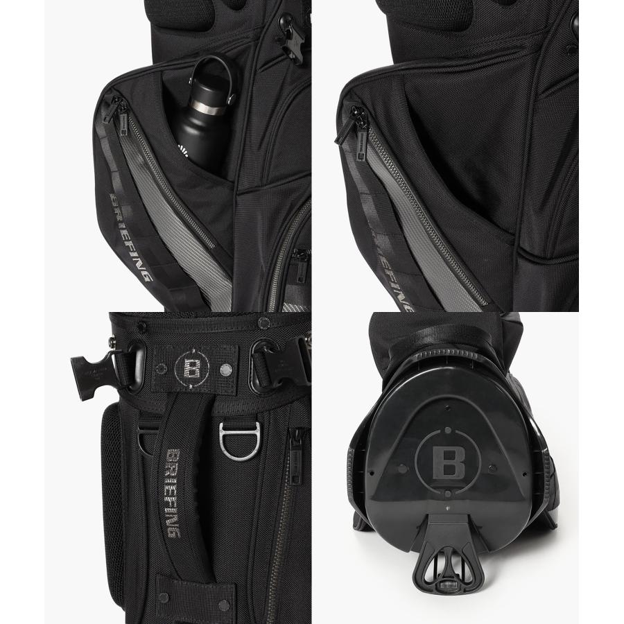 【BRIEFING GOLF｜ブリーフィングゴルフ】シーアールフォーナンバーゼロフォープレミアムカーボン CR-4 #04 PREMIUM CARBON 黒 キャディバッグ【BRG261D17】 |  | 14