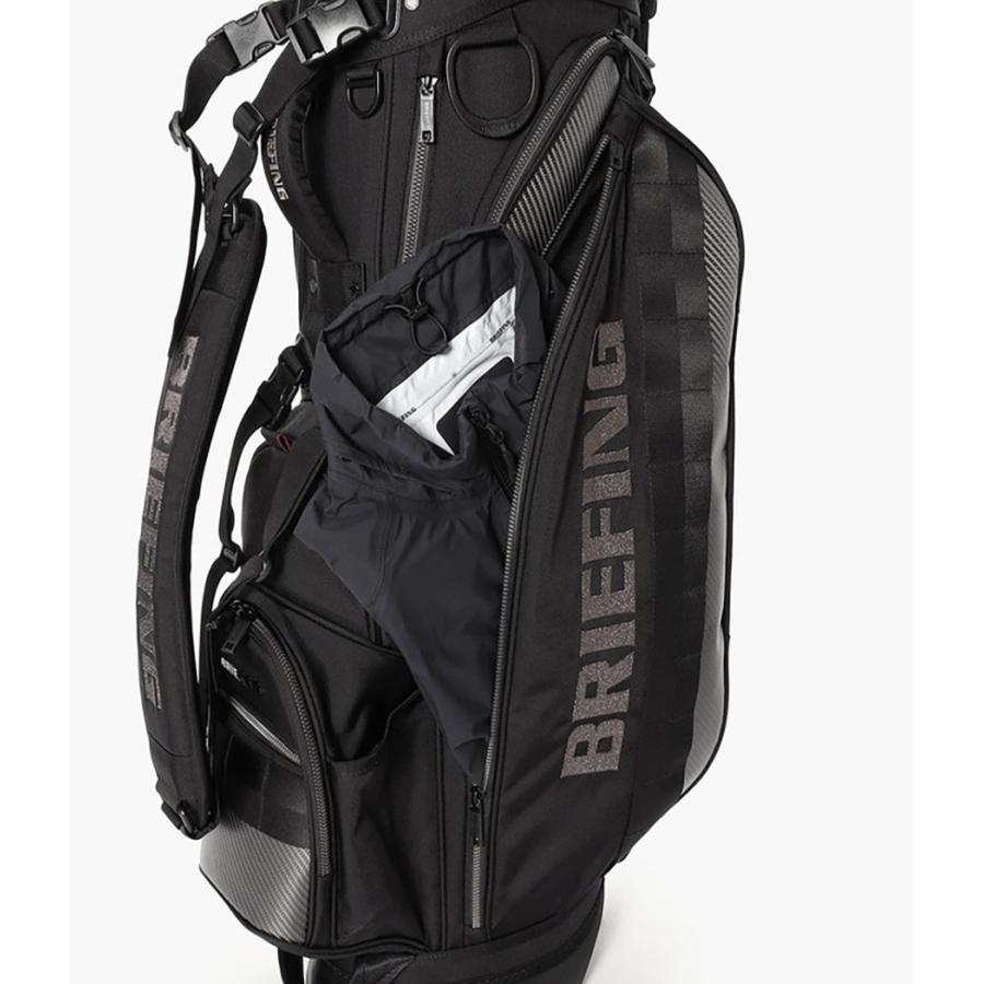 【BRIEFING GOLF｜ブリーフィングゴルフ】シーアールフォーナンバーゼロフォープレミアムカーボン CR-4 #04 PREMIUM CARBON 黒 キャディバッグ【BRG261D17】 |  | 06