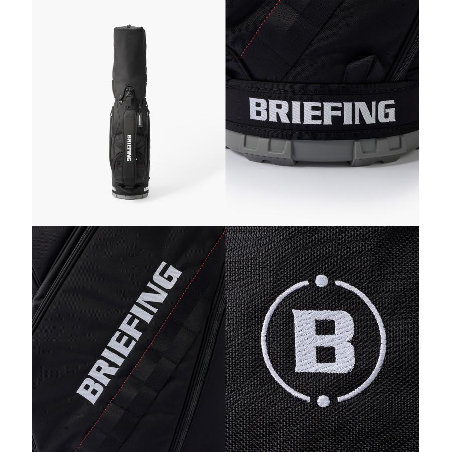 【取り寄せ】【BRIEFING GOLF｜ブリーフィングゴルフ】シーアール12 #02 CR-12 #02 シルバー ブラック 収納力 軽量 ゴルフ キャディバッグ【BRG261D49】 |  | 14