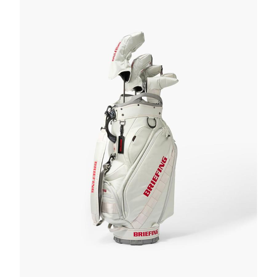 【取り寄せ】【BRIEFING GOLF｜ブリーフィングゴルフ】シーアール12 #02 CR-12 #02 シルバー ブラック 収納力 軽量 ゴルフ キャディバッグ【BRG261D49】 |  | 06