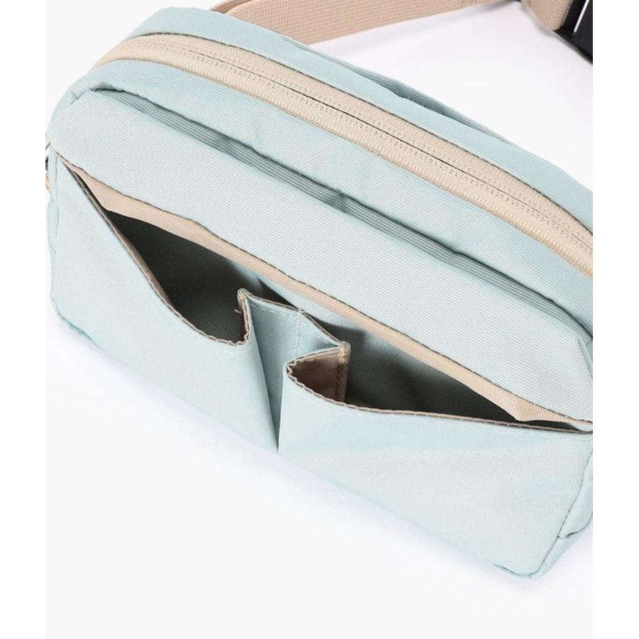 【BRIEFING GOLF｜ブリーフィングゴルフ】スクエアウエストポーチエヌシー SQUARE WAIST POUCH NC ベージュ ミントグリーン 耐久性 撥水 ゴルフ【BRG261E07】 |  | 09