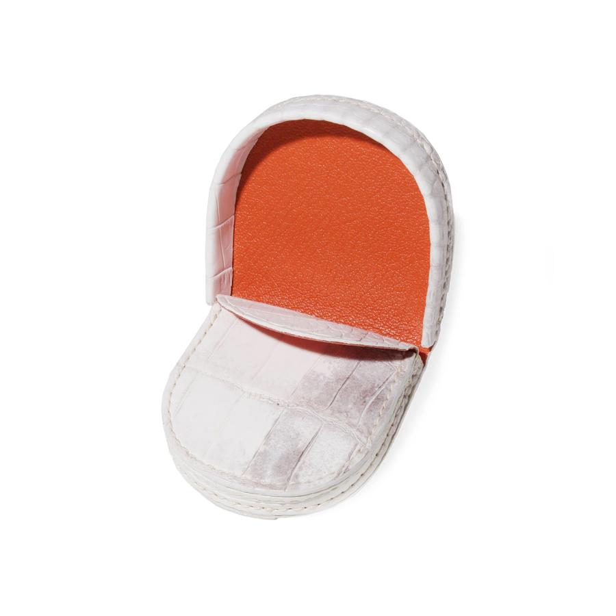 【取り寄せ】【THE SOLE｜ザソール】馬蹄（ばてい）クロコダイルコインケース ブラック ヒマラヤン トープ クロコダイル革 やぎ革 熟練職人 財布【BT-CR】 |  | 02