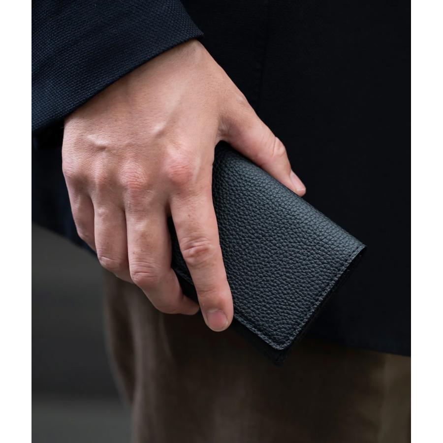 【取り寄せ】【THE SOLE｜ザソール】トリヨン・モーリス 名刺・カードケース ブラック 牛革 収納力 高級感 メンズ 30代 40代 ビジネス【CC-TM】 |  | 05