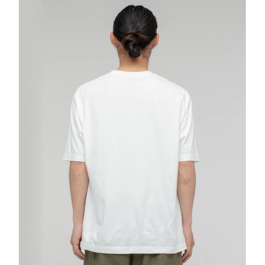 【CIOTA｜シオタ】クルーネックショートスリーブTシャツ CREWNECK SHORT SLEEVE T-SHIRT オフホワイト ライトグレー チャコールグレー ブラック【CSLM-147】 |  | 01