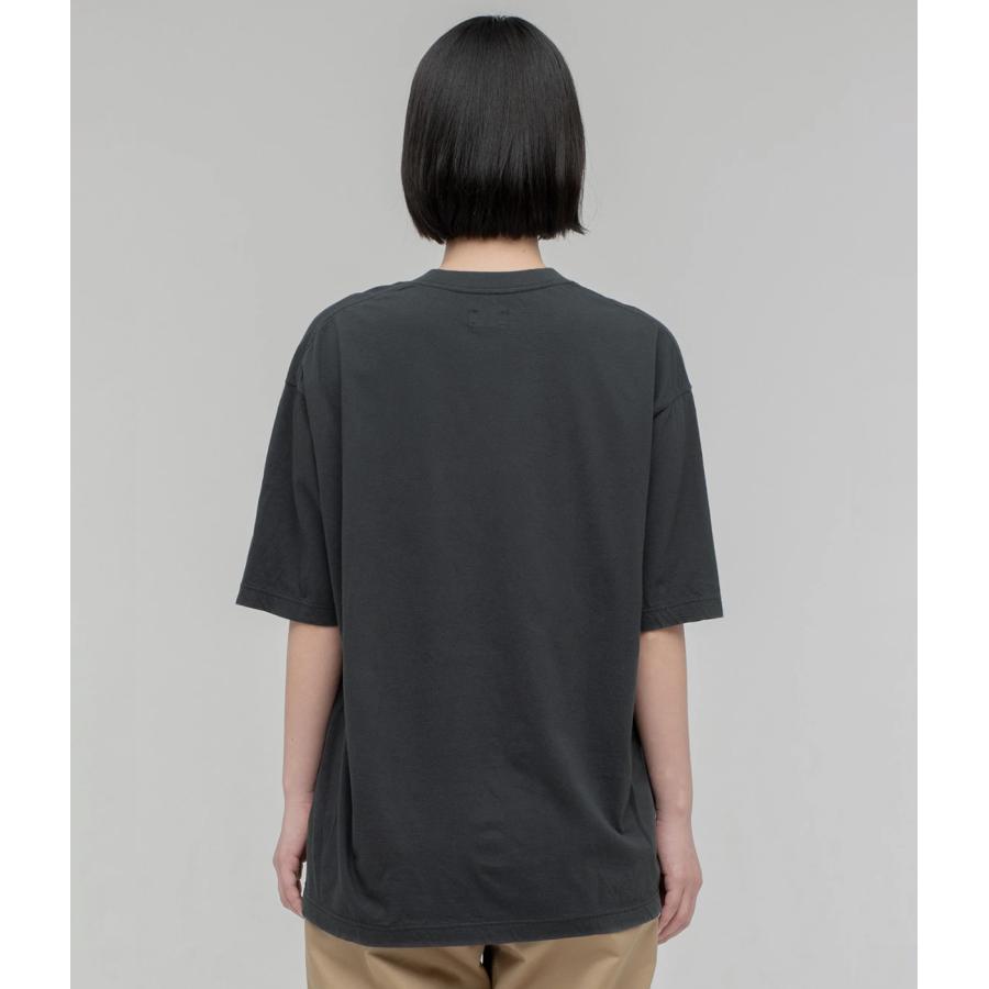 【CIOTA｜シオタ】クルーネックショートスリーブTシャツ CREWNECK SHORT SLEEVE T-SHIRT オフホワイト ライトグレー チャコールグレー ブラック【CSLM-147】 |  | 03