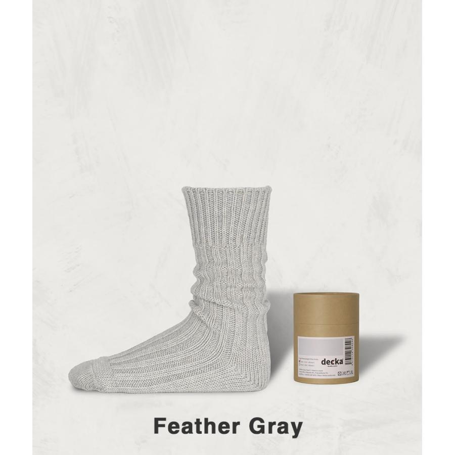 【decka quality socks｜デカ クオリティソックス】Cased Heavy Weight Plain Socks　ソックス　靴下　ギフト　プレゼント【de-01】 |  | 13