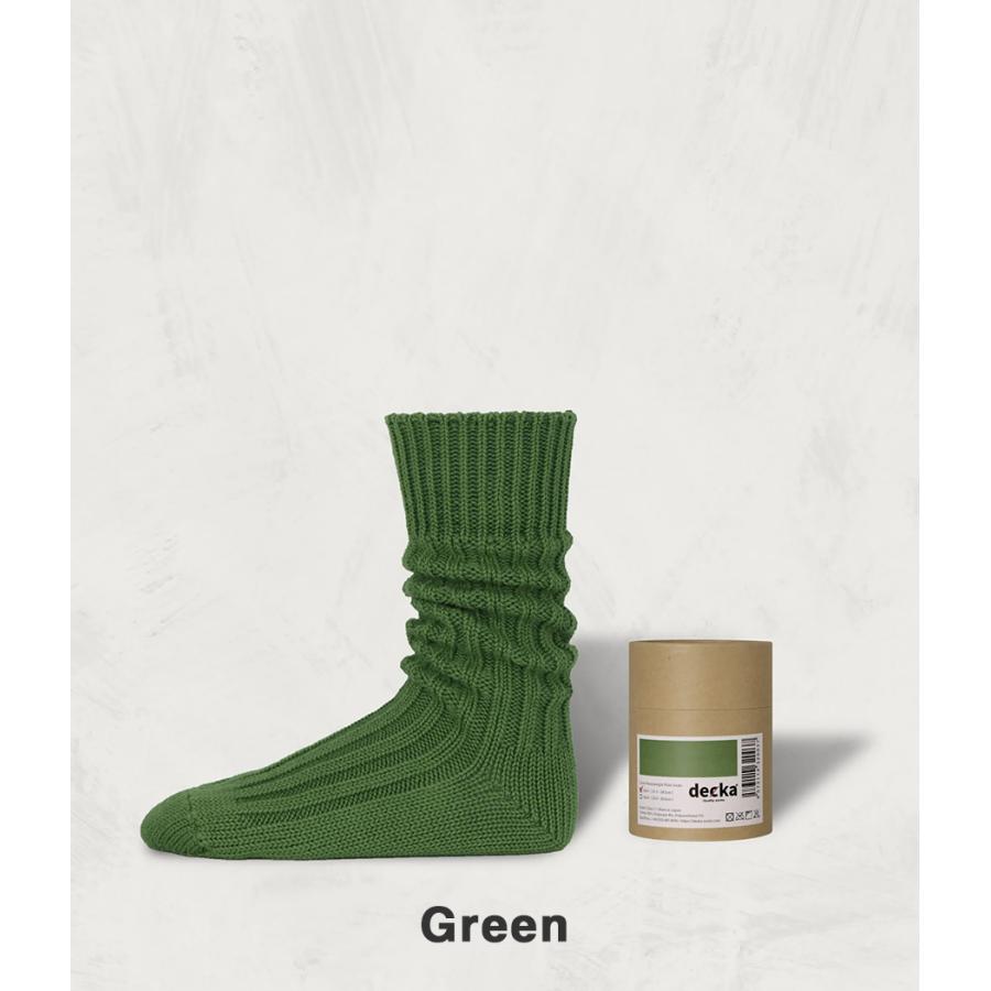 【decka quality socks｜デカ クオリティソックス】Cased Heavy Weight Plain Socks　ソックス　靴下　ギフト　プレゼント【de-01】 |  | 15
