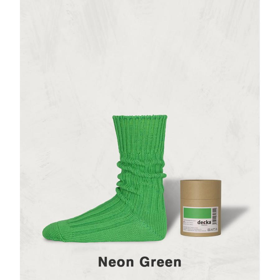 【decka quality socks｜デカ クオリティソックス】Cased Heavy Weight Plain Socks　ソックス　靴下　ギフト　プレゼント【de-01】 |  | 17