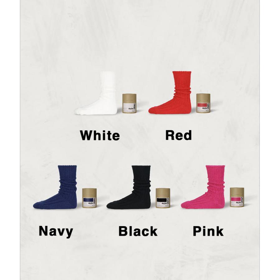 【decka quality socks｜デカ クオリティソックス】Cased Heavy Weight Plain Socks　ソックス　靴下　ギフト　プレゼント【de-01】 |  | 03