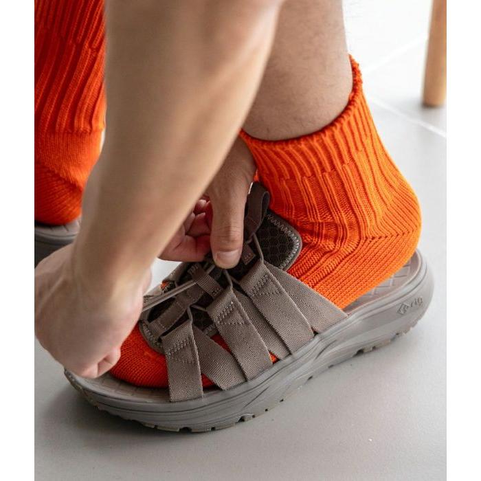 【decka quality socks｜デカ クオリティソックス】Low Gauge Rib Socks / Short Length　ソックス　靴下【de-26】 |  | 20