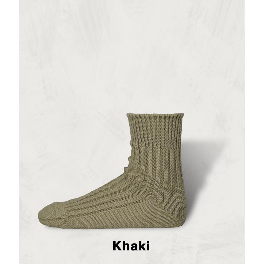 【decka quality socks｜デカ クオリティソックス】Low Gauge Rib Socks / Short Length　ソックス　靴下【de-26】 |  | 08