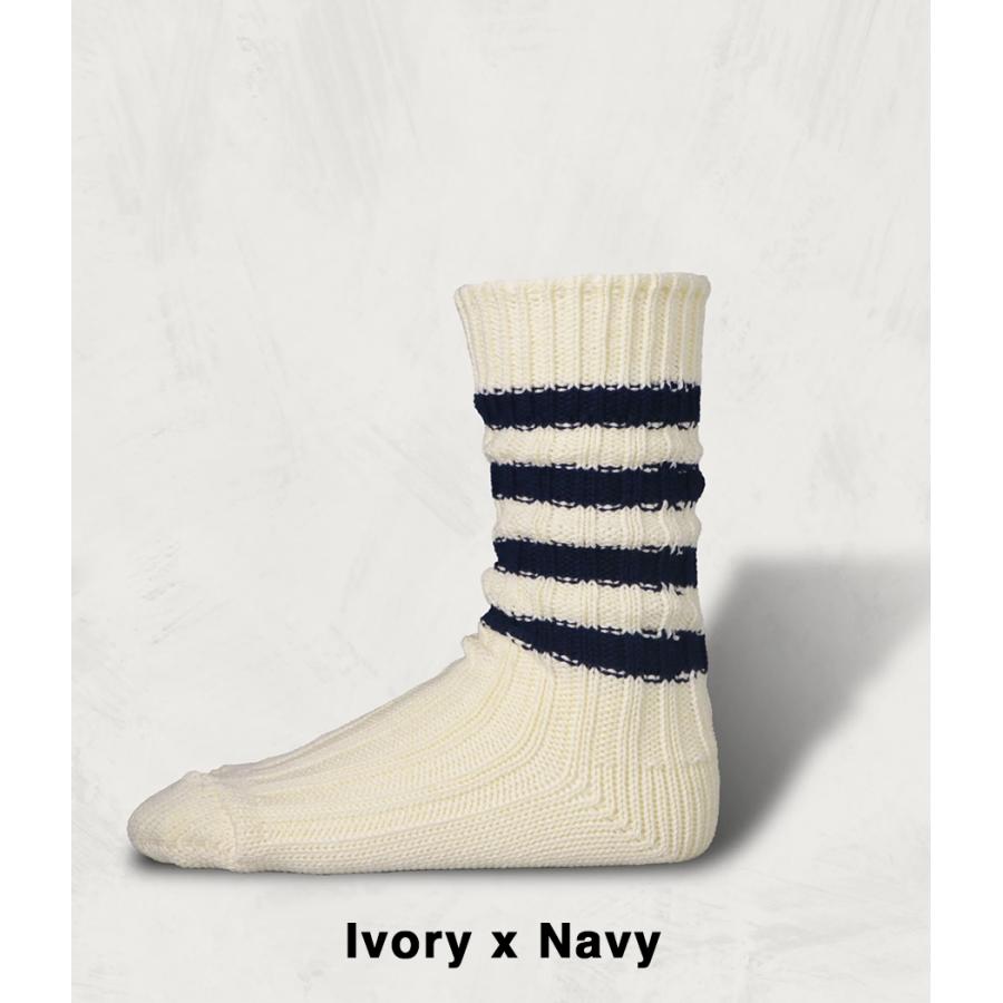 【decka quality socks｜デカ クオリティソックス】Heavyweight Socks / Stripes　ソックス　靴下　ギフト　プレゼント【de-29】 |  | 03