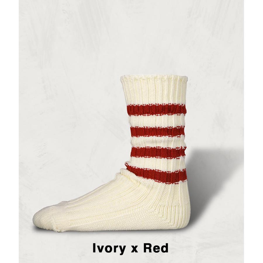 【decka quality socks｜デカ クオリティソックス】Heavyweight Socks / Stripes　ソックス　靴下　ギフト　プレゼント【de-29】 |  | 04