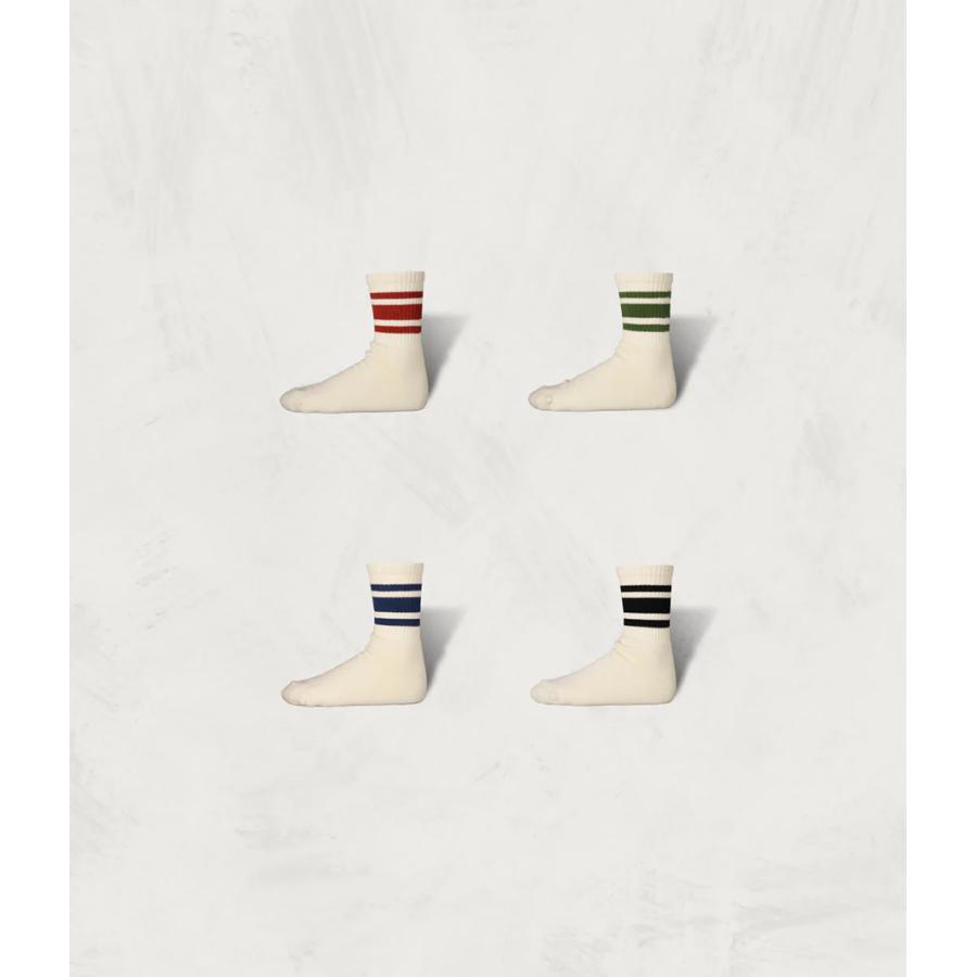 【decka quality socks｜デカ クオリティソックス】80's Skater Socks | Short Length　スケーターソックス　靴下　ギフト　プレゼント【de-40】 | 