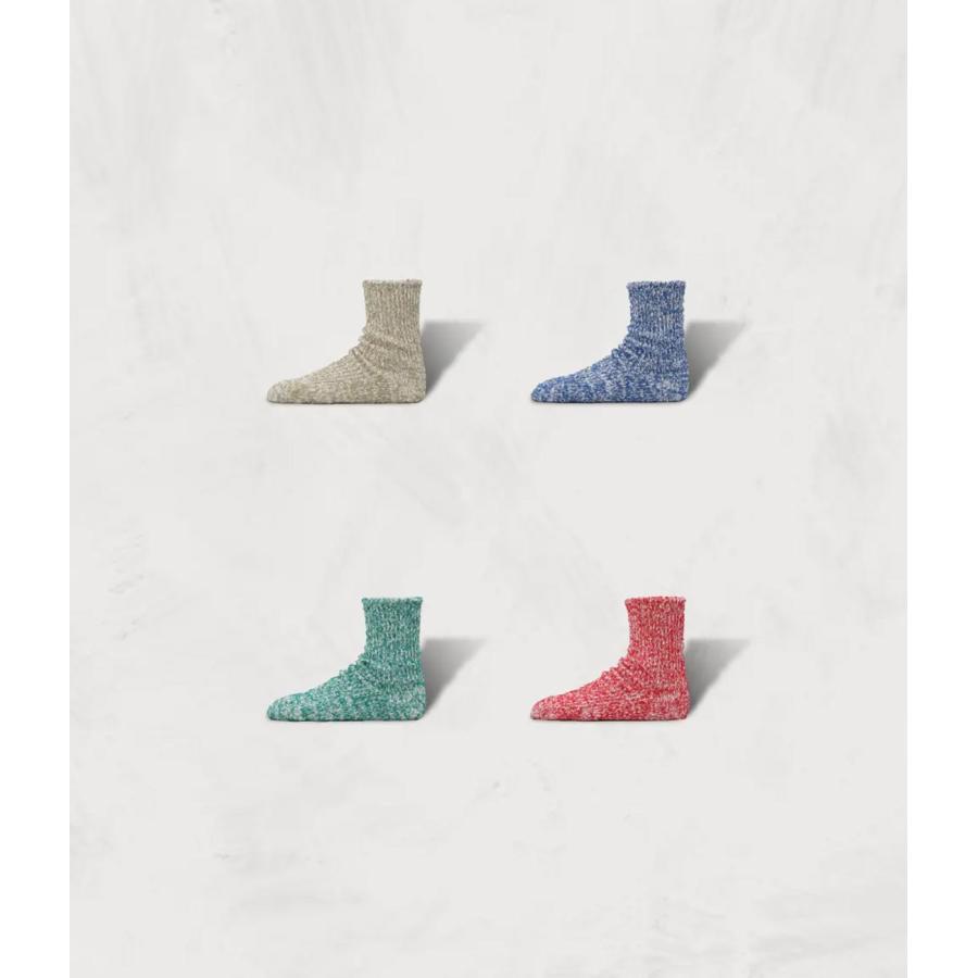 【SHOWATABE｜ショウワタベ】Textured Cotton Socks　靴下　ソックス　ギフト　プレゼント【de-48】 | 