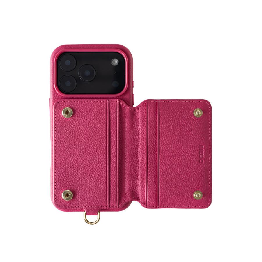 【取り寄せ】【DEMIU｜デミュウ】【iPhone18ProMax】バロンサンク BALLON CINQ フランス産牛革 ポリカーボネート 上質 収納力 スマホケース【DU-BAL31】 |  | 13