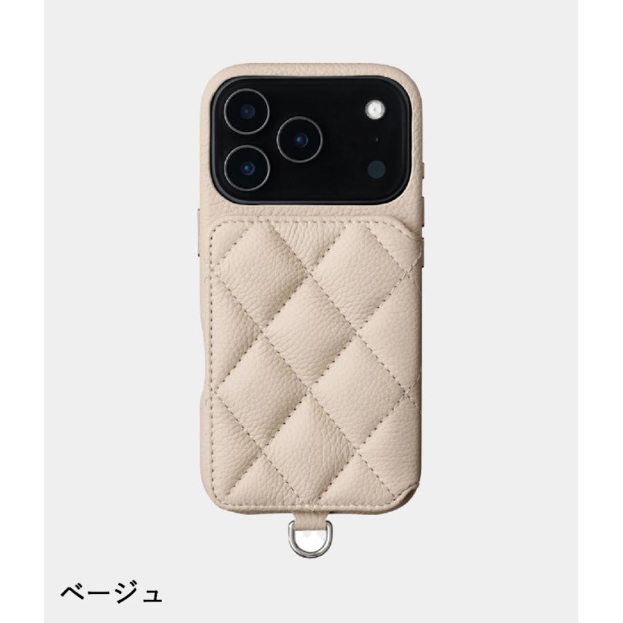 【取り寄せ】【DEMIU｜デミュウ】【iPhone17ProMax】GRACE　スマホケース　牛革　レザー　本革　上品　高級感【DU-GRC28】 |  | 01