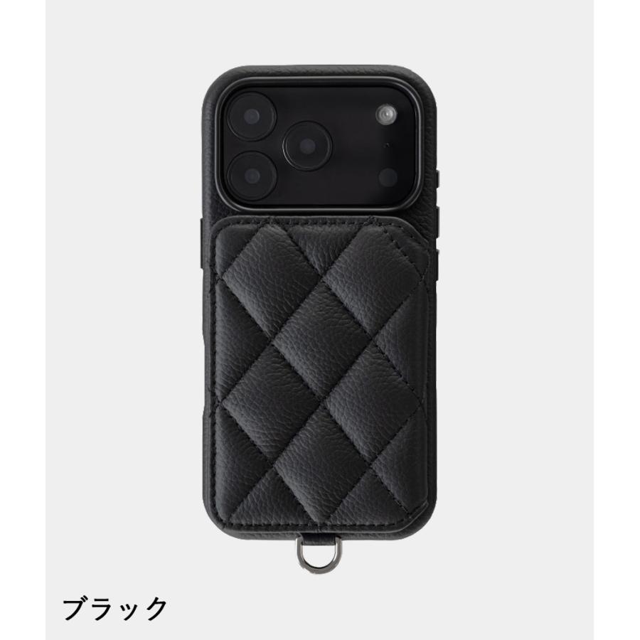 【取り寄せ】【DEMIU｜デミュウ】【iPhone18Pro】GRACE フランス産牛革 ポリカーボネート 上質 収納力 スマホケース【DU-GRC31】 |  | 12