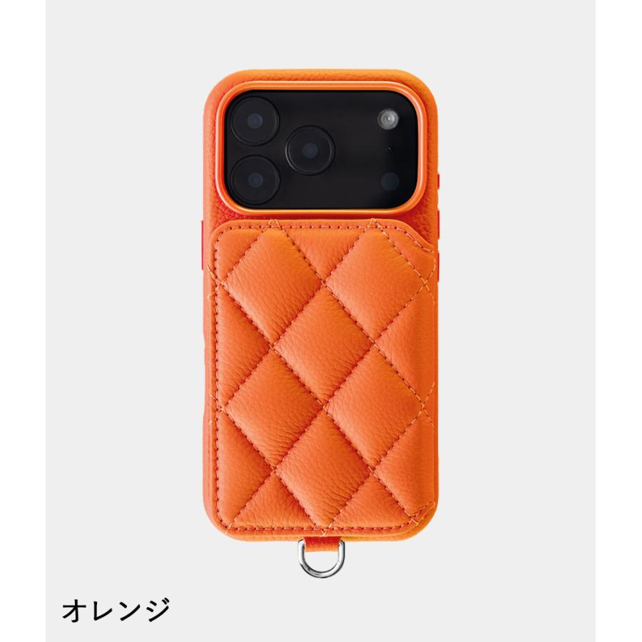 【取り寄せ】【DEMIU｜デミュウ】【iPhone18ProMax】GRACE フランス産牛革 ポリカーボネート 上質 収納力 スマホケース【DU-GRC32】 |  | 10
