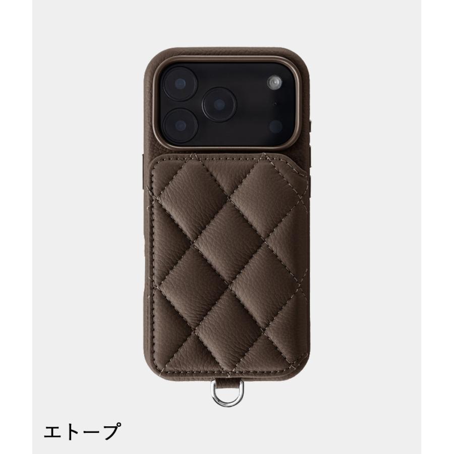 【取り寄せ】【DEMIU｜デミュウ】【iPhone18ProMax】GRACE フランス産牛革 ポリカーボネート 上質 収納力 スマホケース【DU-GRC32】 |  | 11