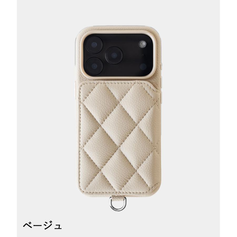 【取り寄せ】【DEMIU｜デミュウ】【iPhone18ProMax】GRACE フランス産牛革 ポリカーボネート 上質 収納力 スマホケース【DU-GRC32】 |  | 06
