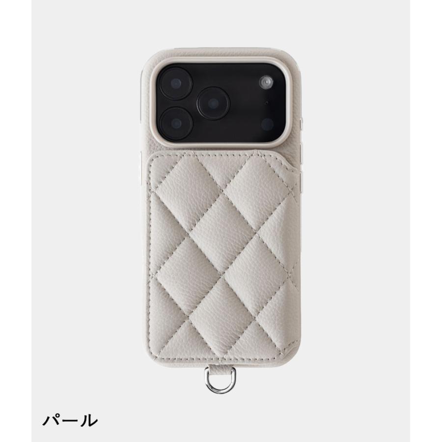 【取り寄せ】【DEMIU｜デミュウ】【iPhone18ProMax】GRACE フランス産牛革 ポリカーボネート 上質 収納力 スマホケース【DU-GRC32】 |  | 09