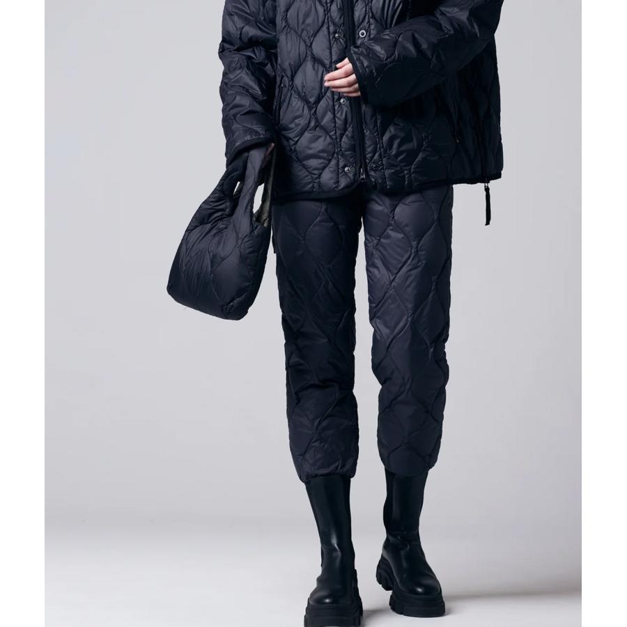 【TAION｜タイオン】MILITARY ECO DOWN BAG-S＜MILITARY／SOFT SHELL＞　ダウンバッグ　トート　ネイビー　ブラック　グリーン　オリーブ【ECBG01ALSML】 | 