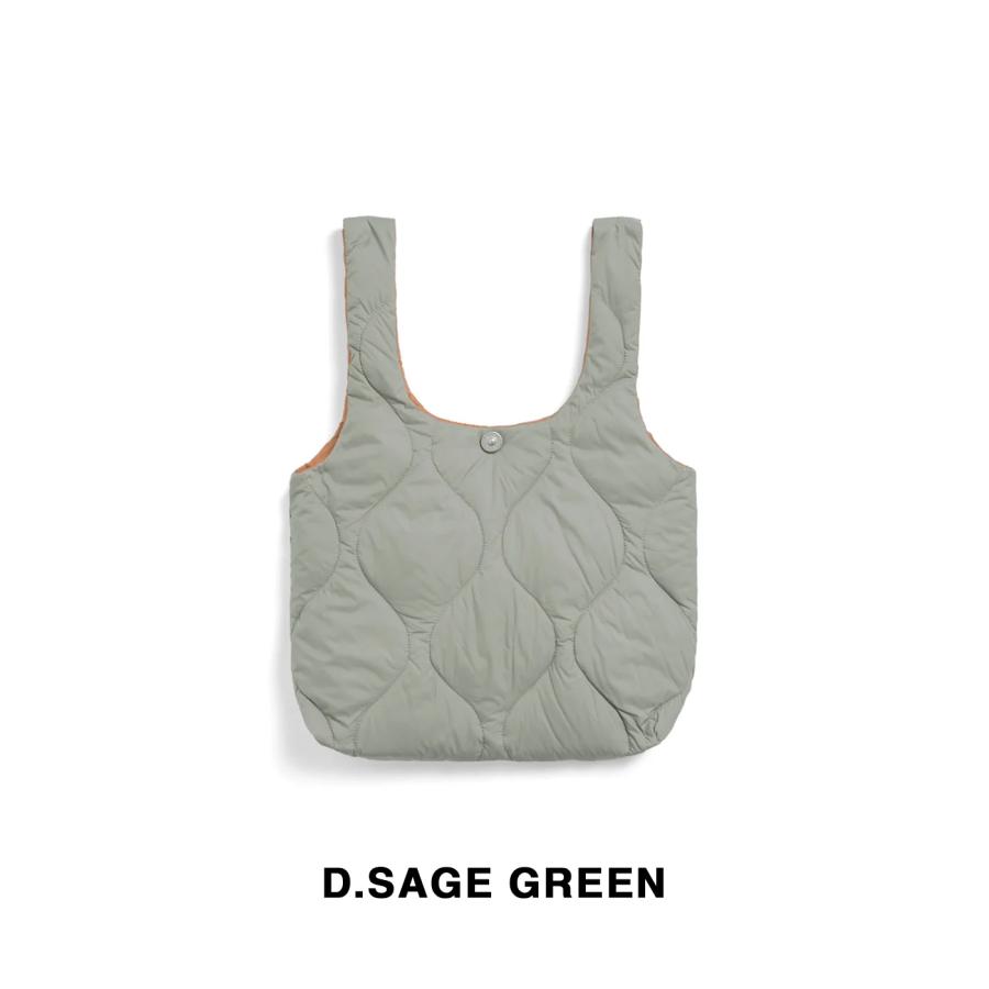 【TAION｜タイオン】MILITARY ECO DOWN BAG-S＜MILITARY／SOFT SHELL＞　ダウンバッグ　トート　ネイビー　ブラック　グリーン　オリーブ【ECBG01ALSML】 |  | 05