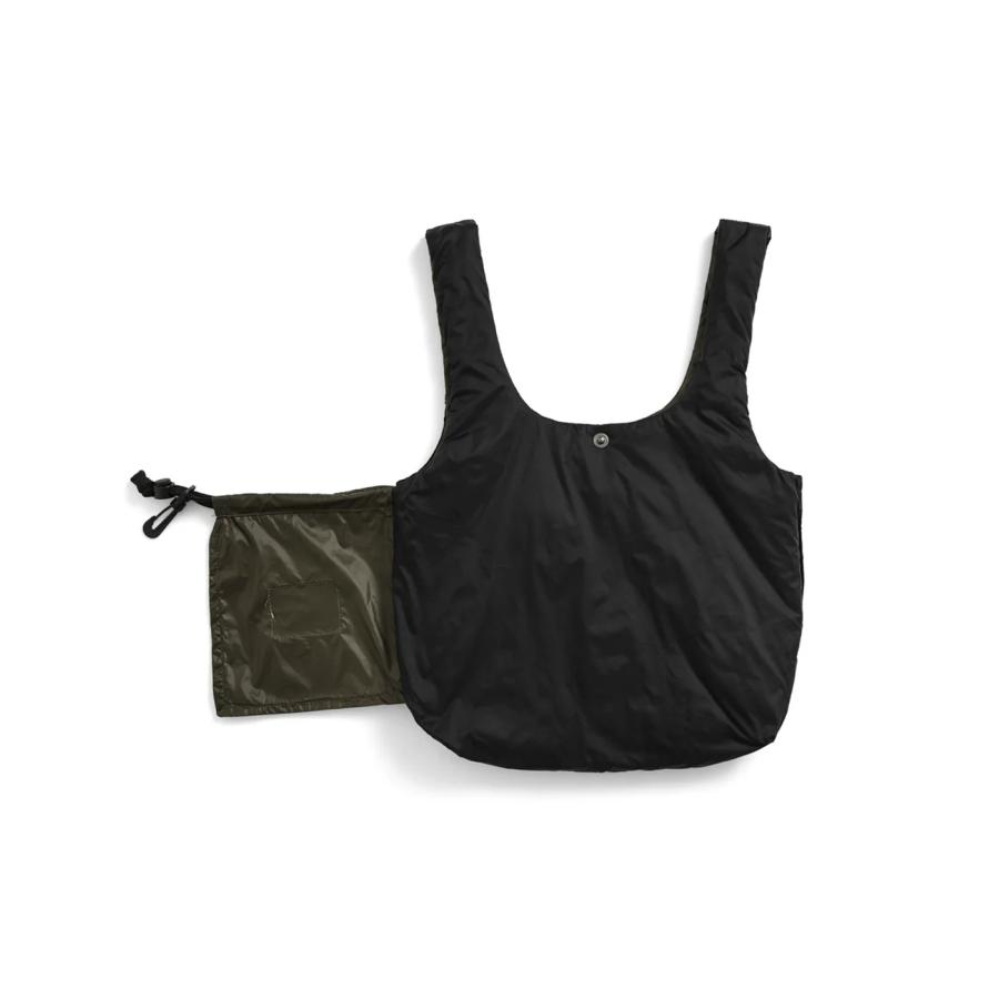 【TAION｜タイオン】MILITARY ECO DOWN BAG-S＜MILITARY／SOFT SHELL＞　ダウンバッグ　トート　ネイビー　ブラック　グリーン　オリーブ【ECBG01ALSML】 |  | 09