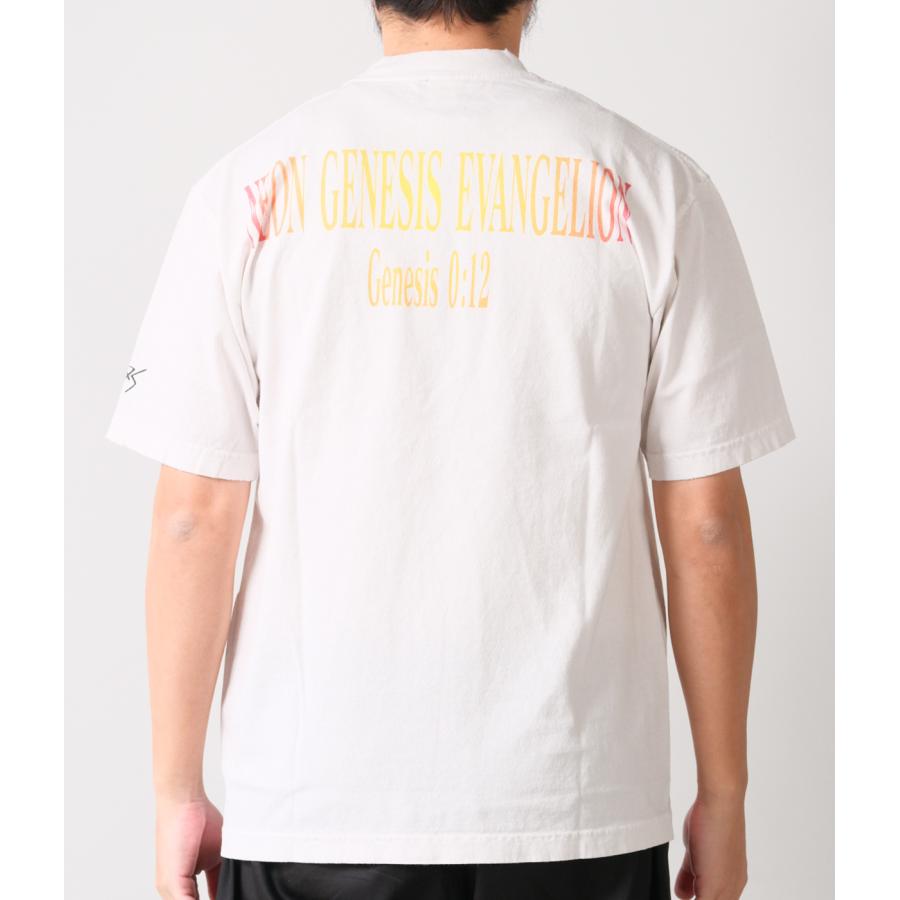 【EVANGELION:95｜エヴァンゲリオンキュウジュウゴ】0067 T-Shirt ホワイト コットン Genesis 0:12 ジャケットデザイン プリントT ユニセックス【EVA0067A】 |  | 11