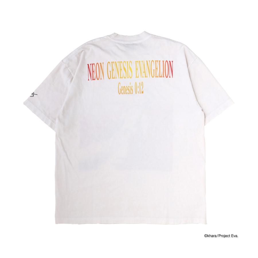 【EVANGELION:95｜エヴァンゲリオンキュウジュウゴ】0067 T-Shirt ホワイト コットン Genesis 0:12 ジャケットデザイン プリントT ユニセックス【EVA0067A】 |  | 01