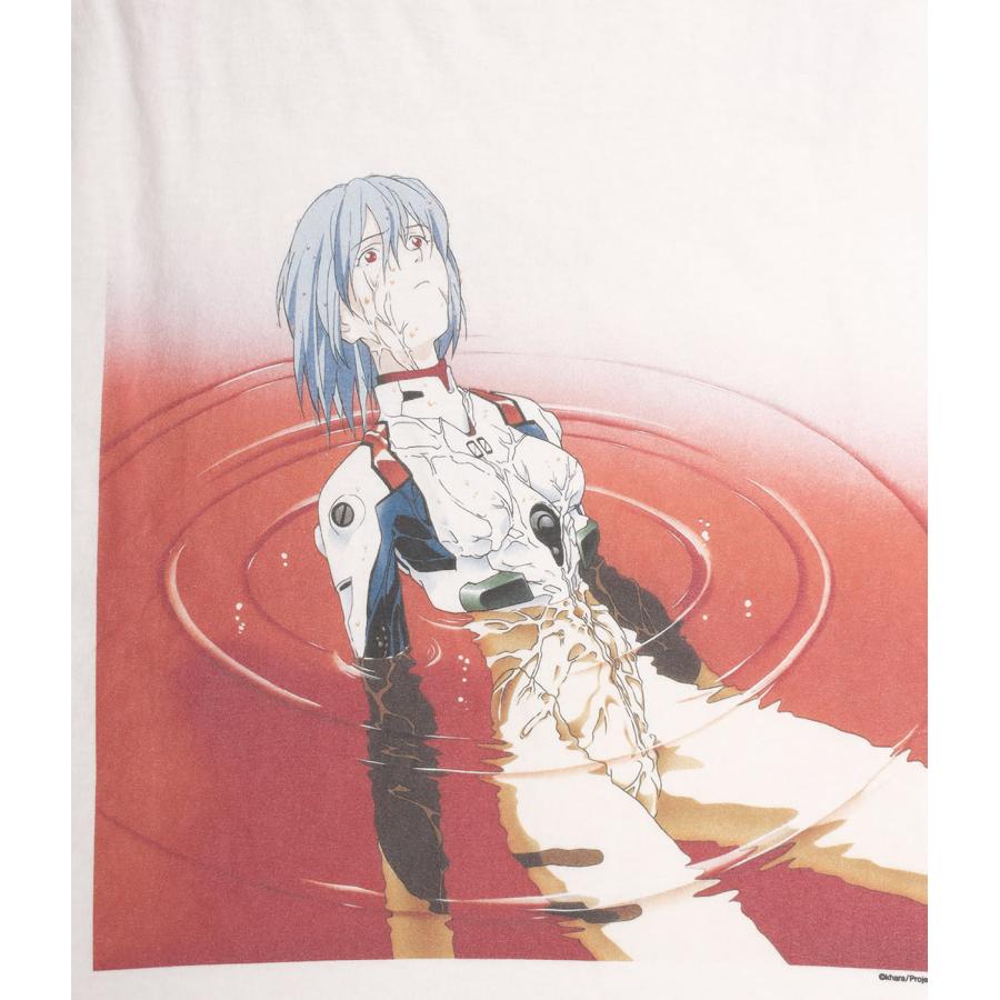 【EVANGELION:95｜エヴァンゲリオンキュウジュウゴ】0067 T-Shirt ホワイト コットン Genesis 0:12 ジャケットデザイン プリントT ユニセックス【EVA0067A】 |  | 02