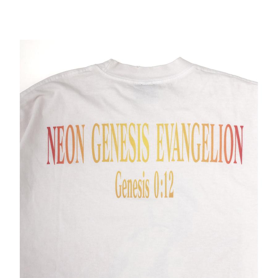 【EVANGELION:95｜エヴァンゲリオンキュウジュウゴ】0067 T-Shirt ホワイト コットン Genesis 0:12 ジャケットデザイン プリントT ユニセックス【EVA0067A】 |  | 04