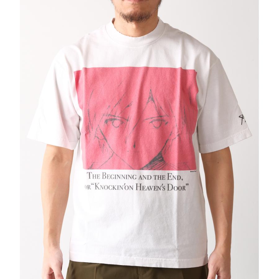 【EVANGELION:95｜エヴァンゲリオンキュウジュウゴ】0074 Tシャツ T-Shirt ホワイト コットン 第弐拾四話「最後のシ者」 グラフィック ユニセックス【EVA0074A】 |  | 01
