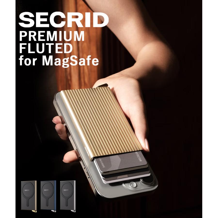 【取り寄せ】【SECRID｜セクリッド】カードプロテクタープラスフルーテッドフォーマグセーフ CARDPROTECTOR+ FLUTED FOR MAGSAFE【FLUTEDMAGSAFE】 | 