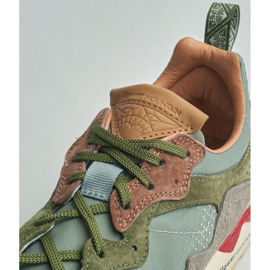 【Flower MOUNTAIN｜フラワーマウンテン】プーアル PUERH セージ グリーン スポーティ メンズ 快適 スニーカー 靴 アウトドア【FM122002】 |  | 07