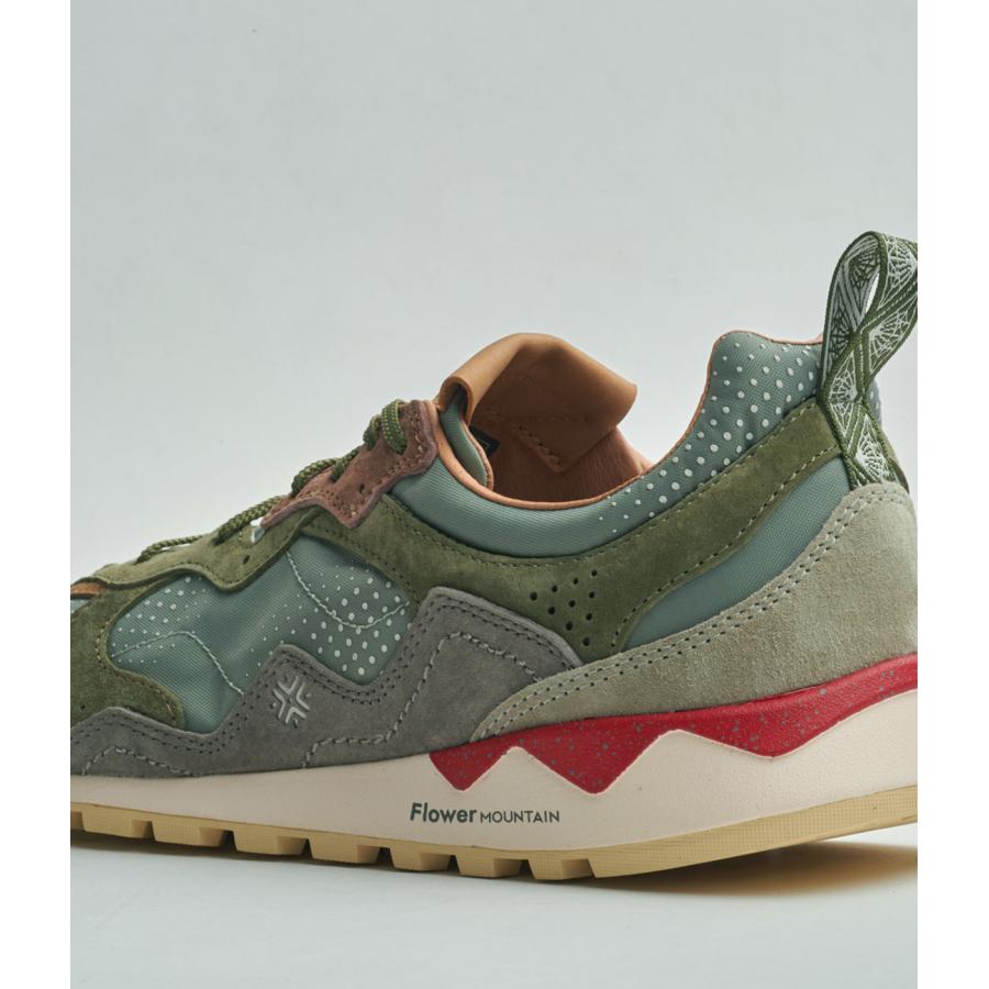 【Flower MOUNTAIN｜フラワーマウンテン】プーアル PUERH セージ グリーン スポーティ メンズ 快適 スニーカー 靴 アウトドア【FM122002】 |  | 08