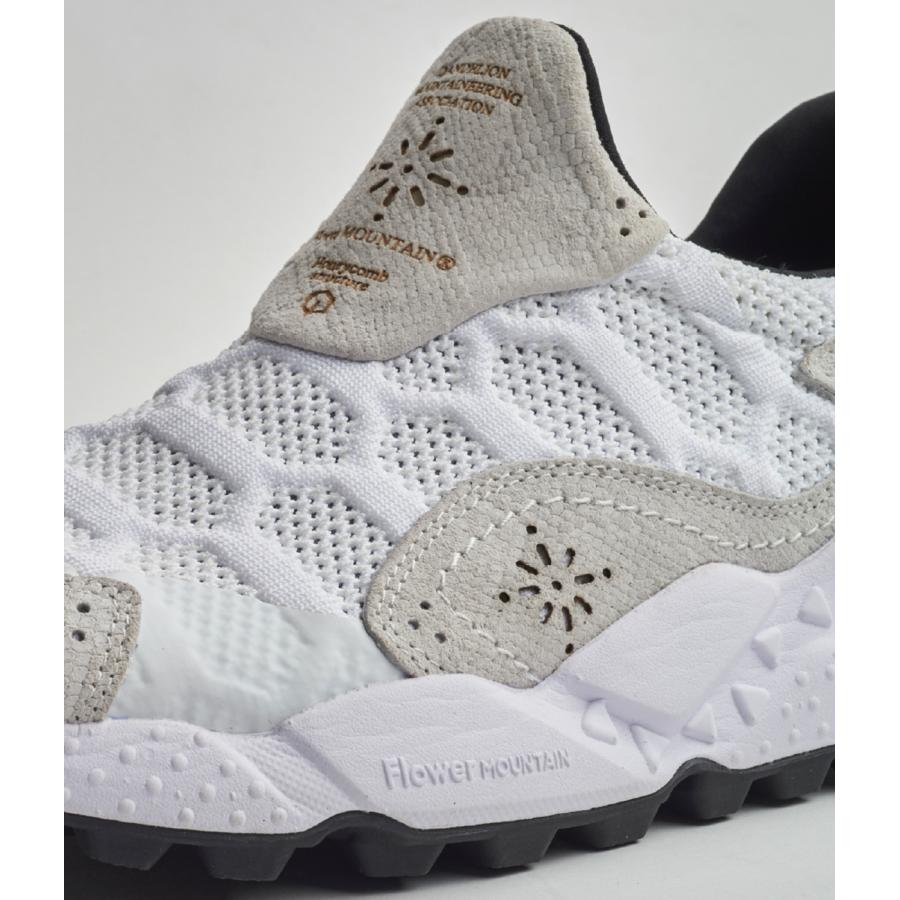 【Flower MOUNTAIN｜フラワーマウンテン】ハニカム HONEY COMB ホワイト ナイロン カウレザー EVA ラバー シンプル ハニカム形状 快適 メンズ【FM31076】 |  | 06