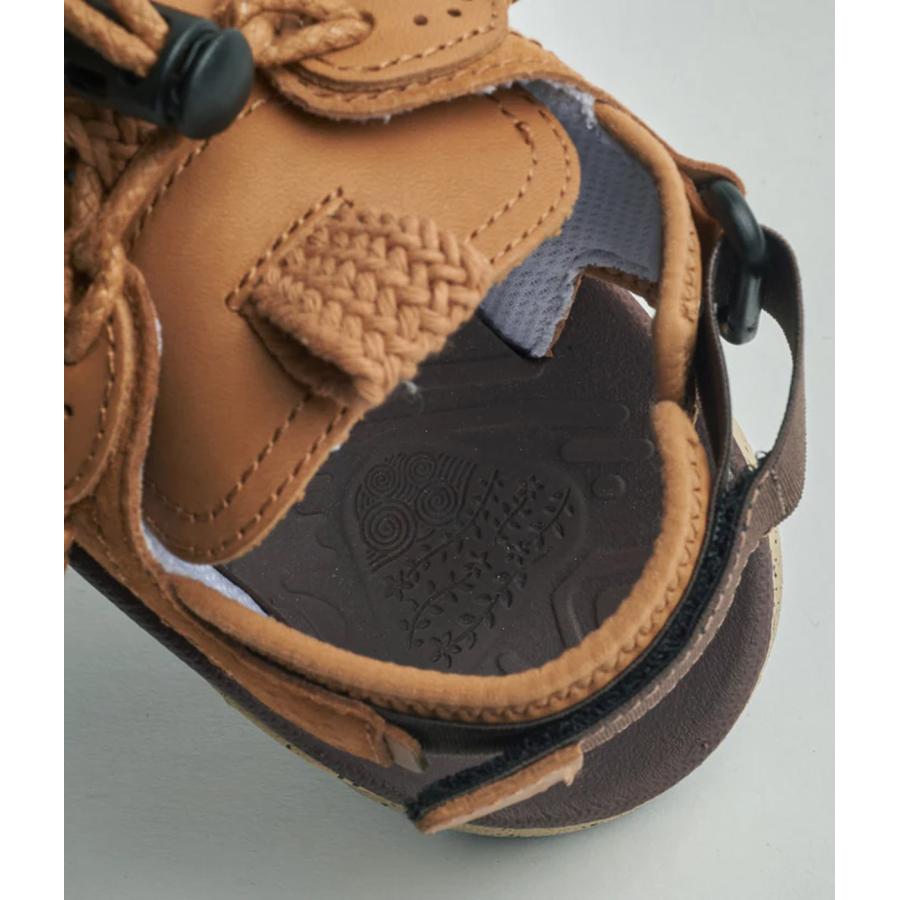 【Flower MOUNTAIN｜フラワーマウンテン】プマプンク PUMAPUNK タン ブラウン カウレザー ピッグスエード 限定モデル メンズ サンダル アウトドア【FM97023】 |  | 07