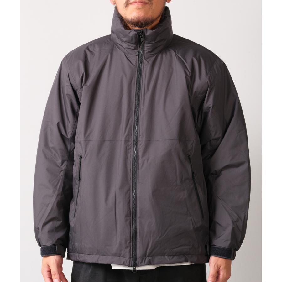 【Goldwin｜ゴールドウィン】WINDSTOPPER by GORE-TEX LABS puffy jacket　ジャケット　アウター　ディープチャコール　ブラック【GL25331】 |  | 01