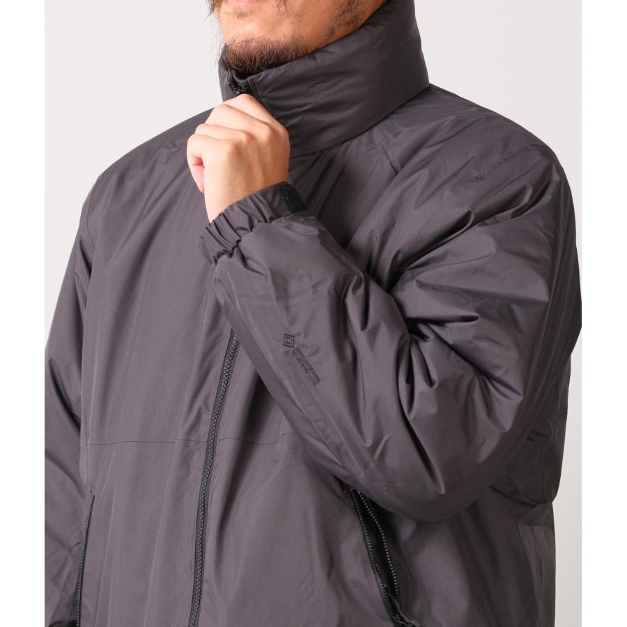 【Goldwin｜ゴールドウィン】WINDSTOPPER by GORE-TEX LABS puffy jacket　ジャケット　アウター　ディープチャコール　ブラック【GL25331】 |  | 04
