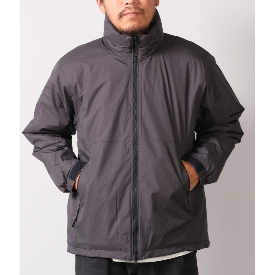 【Goldwin｜ゴールドウィン】WINDSTOPPER by GORE-TEX LABS puffy jacket　ジャケット　アウター　ディープチャコール　ブラック【GL25331】 |  | 08