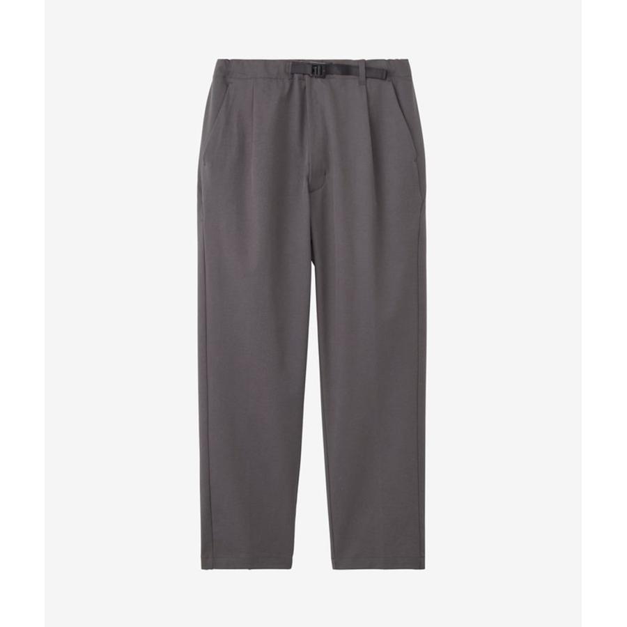 【Goldwin｜ゴールドウィン】ONE TUCK TAPERED STRETCH PANTS　ワンタックテイパードストレッチパンツ　ブラック　黒　メンズ【GL75177】 | 